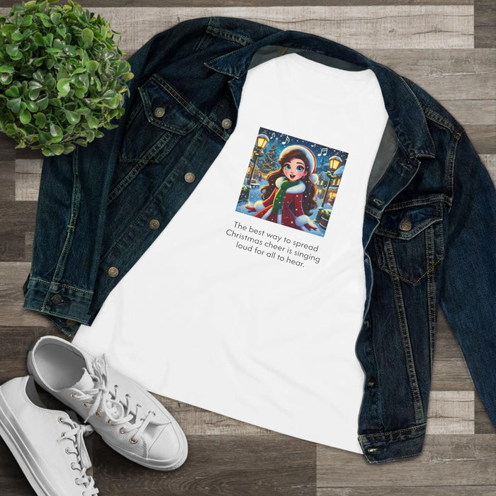Caroler - Christmas Cheer - BHLBE Girl - Women's Tee - Whippie's