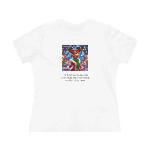 Caroler - Christmas Cheer - BHSB Girl - Women's Softstyle Tee - Whippie's