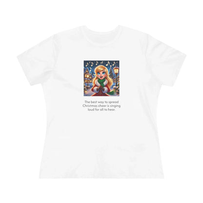 Caroler - Christmas Cheer - LBH Girl - Women's Softstyle Tee - Whippie's