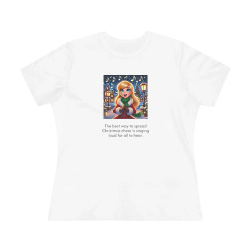 Caroler - Christmas Cheer - LBH Girl - Women's Softstyle Tee - Whippie's