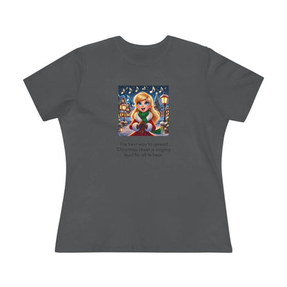 Caroler - Christmas Cheer - LBH Girl - Women's Softstyle Tee - Whippie's