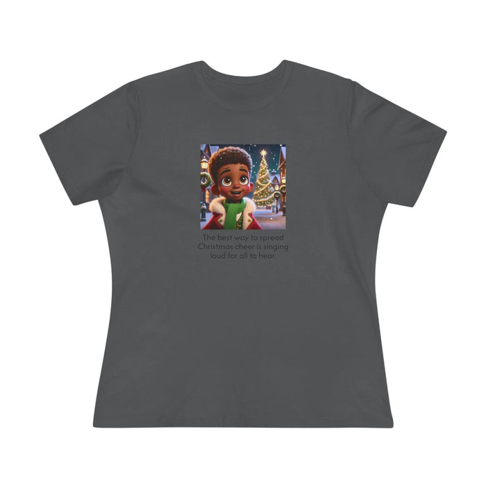 Caroler - Christmas Cheer - Younger BH Boy - Women's Tee - Whippie's
