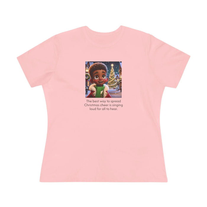 Caroler - Christmas Cheer - Younger BH Boy - Women's Tee - Whippie's