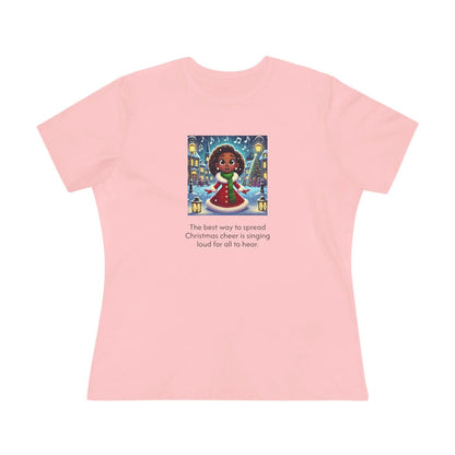 Caroler - Christmas Cheer - Younger BH Girl - Women's Tee - Whippie's