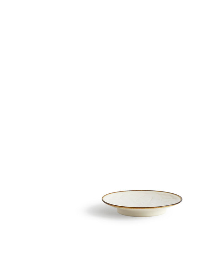 Carved Flower Plate - Small