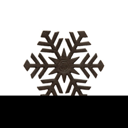 Cast Iron Snowflake Trivet