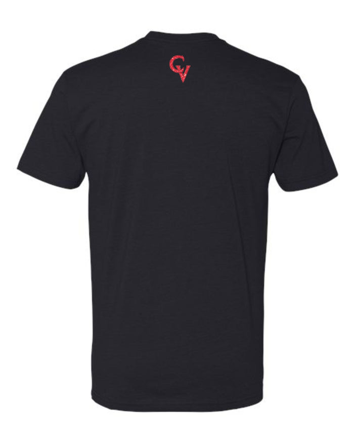 Castle View Poms CVHS Design Tee- 3 Colors