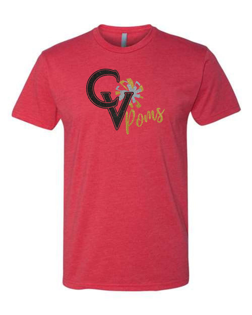 Castle View Poms POMS Design Tee- 3 Colors