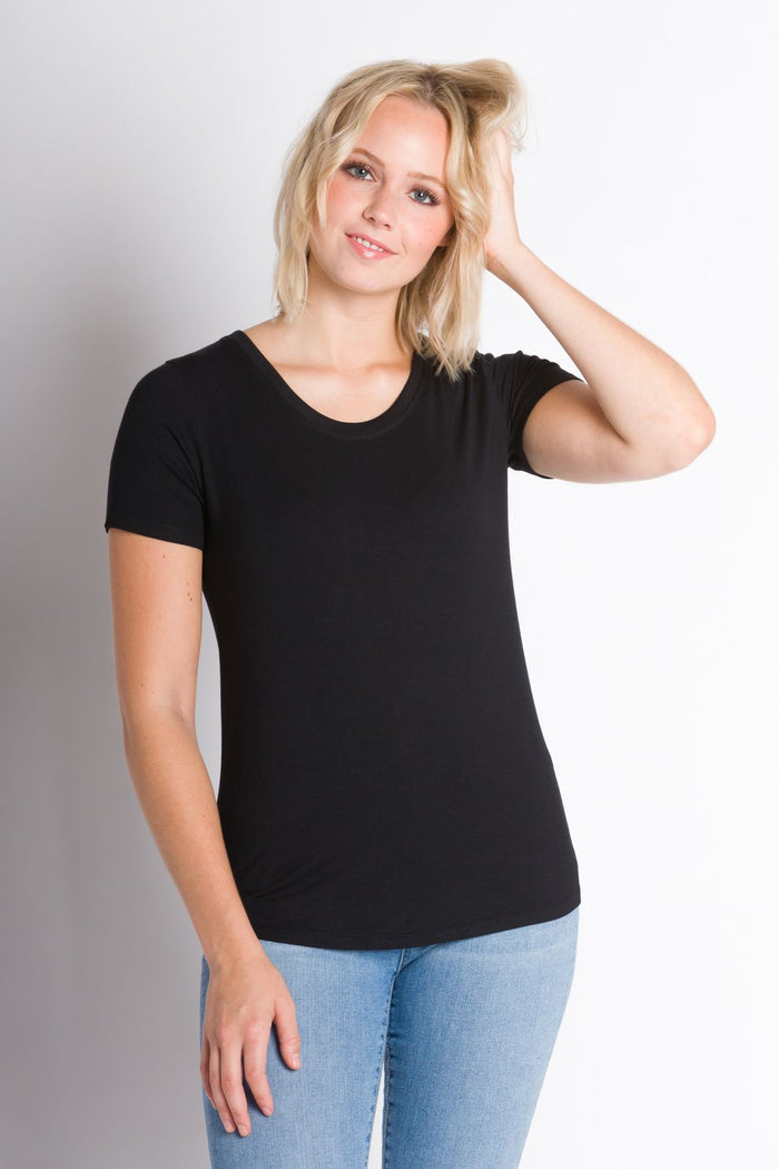 Cate | Women's Modal Short Sleeve Top