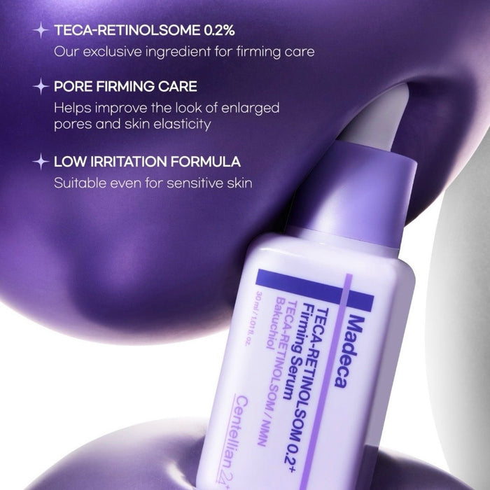 Centellian24 Madeca Teca - Retinolsom 0.2+ Firming Serum 30ml سينتيليان 24 ماديكا تيكا - ريتينولسوم 0.2+ مصل شد البشرة - Princess Cosmetics Qatar
