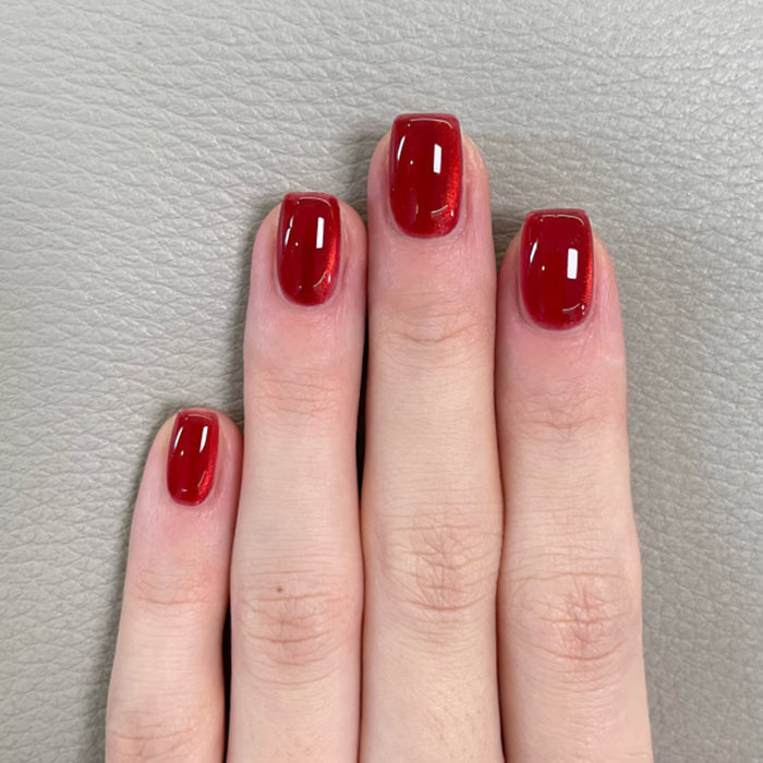 Cherry Cat Eye | Short Square | EASY PRESS™