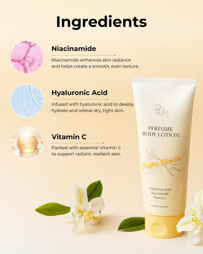 Chiffon Vanilla Perfume Body Lotion