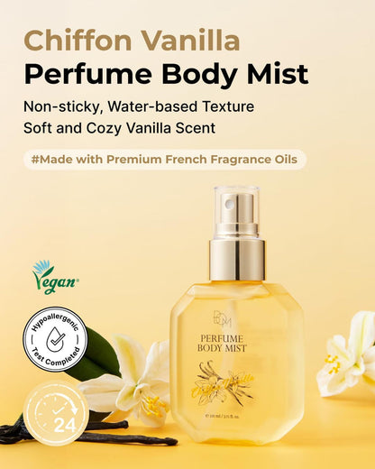Chiffon Vanilla Perfume Body Mist