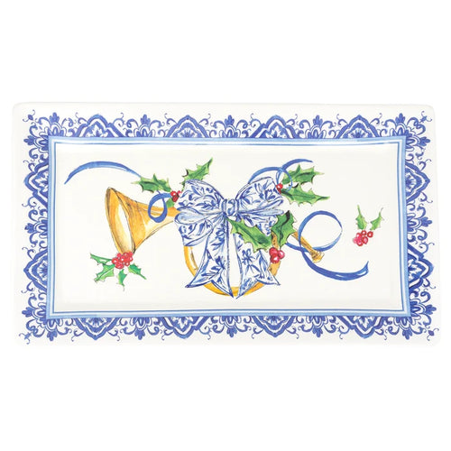 Chinoiserie Trumpet Platter