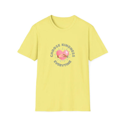Choose Kindness Everytime - Spread the Love ❤️ - Unisex T-Shirt - Whippie's