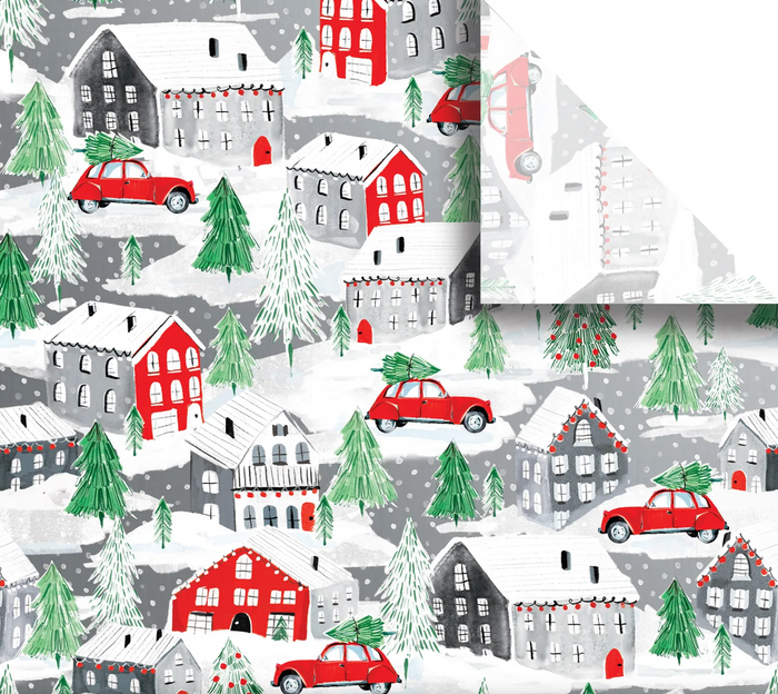 Christmas Town Gift Tissue