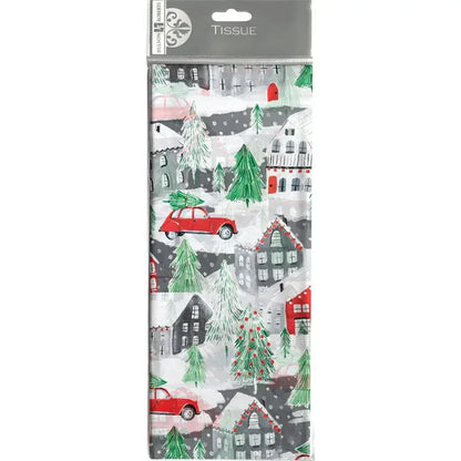 Christmas Town Gift Tissue