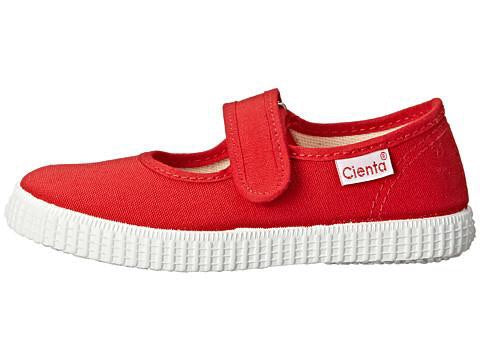 Cienta Girls Red Canvas Shoe