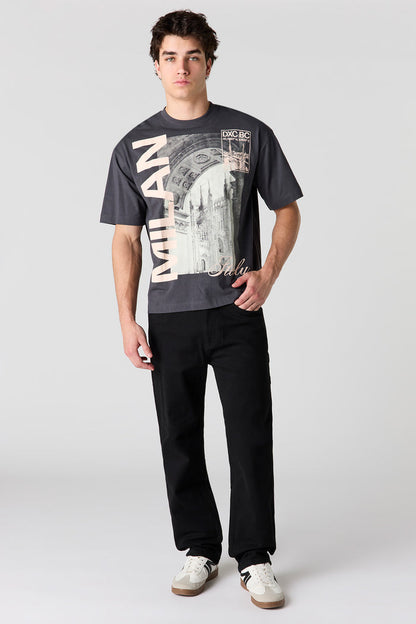 City Graphic Boxy T-Shirt