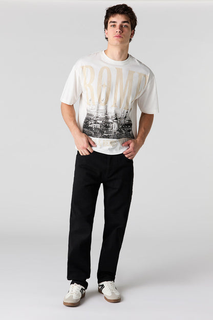 City Graphic Boxy T-Shirt