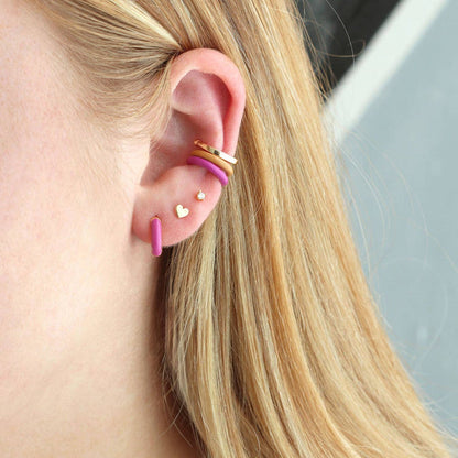 Classic Crystal Prong Set Stud Earrings | 18K GV
