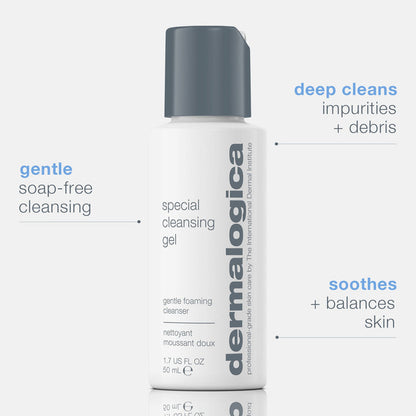 cleansing travel trio (precleanse, special cleansing gel and daily microfoliant)