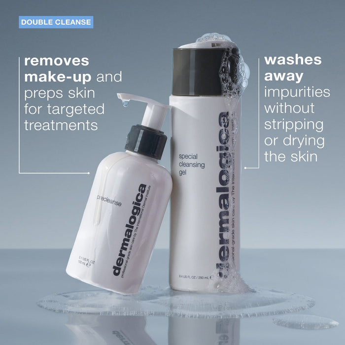 cleansing travel trio (precleanse, special cleansing gel and daily microfoliant)