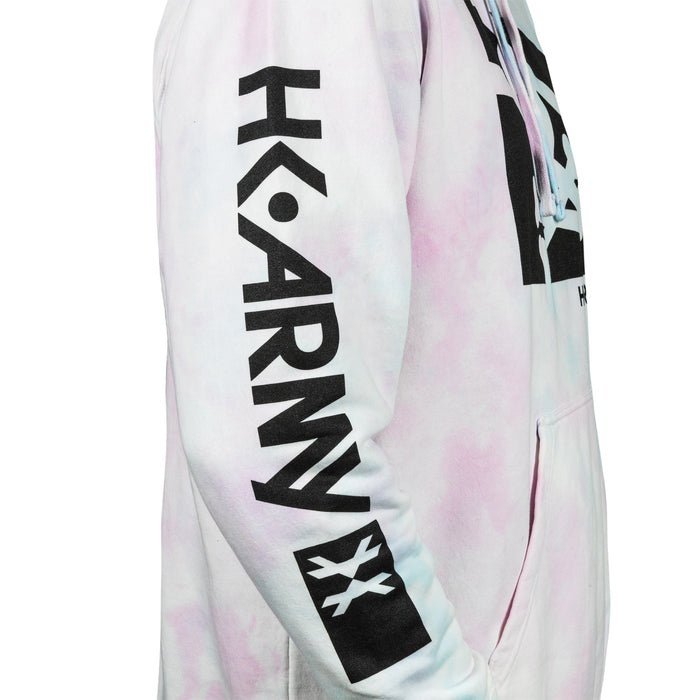 Clip Hoodie - Bubblegum Tie Dye
