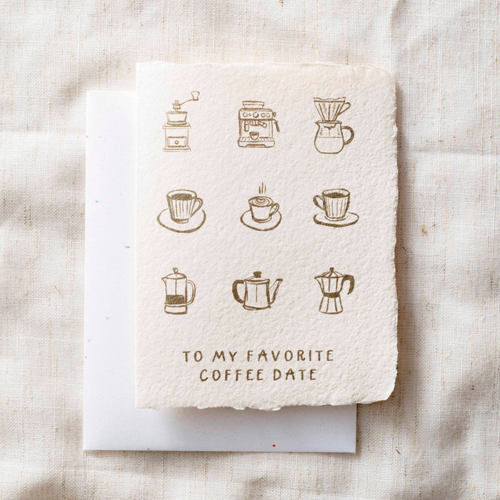 Coffee Date- Greeting Card