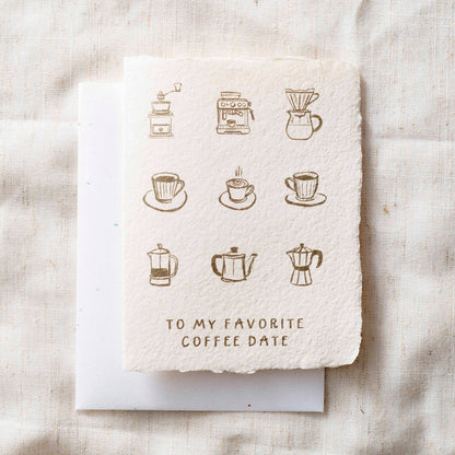 Coffee Date- Greeting Card