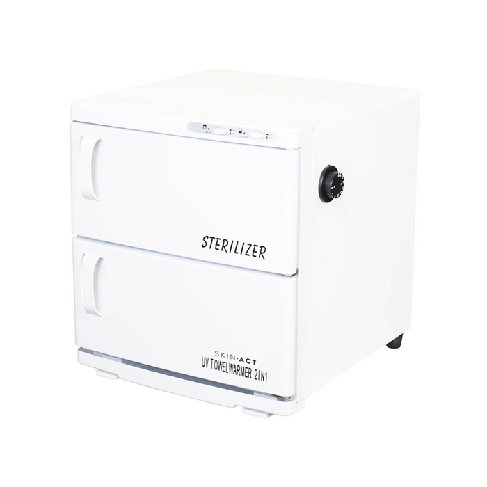 Combo Hot Towel Cabinet With Sterilizer 2 In 1