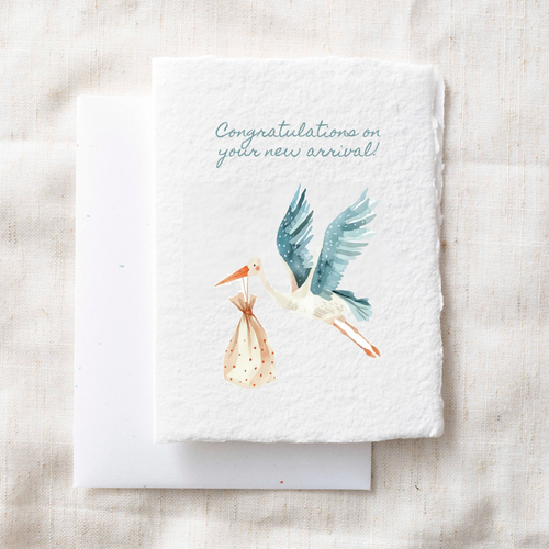 Congrats on Your New Arrival- Greeting Card