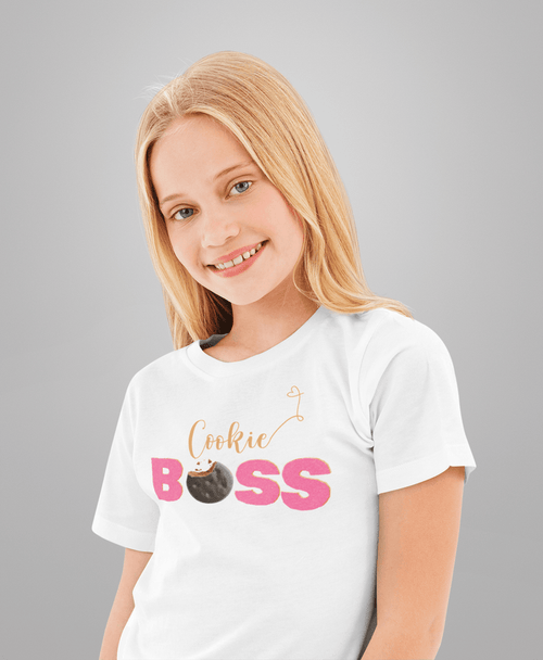 Cookie B🍪SS Youth Tee - Sweetest Job Ever! 🍪👑 - Whippie's