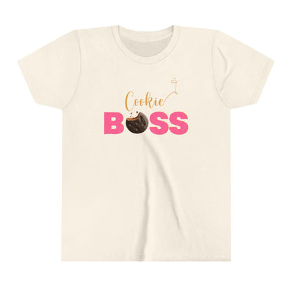 Cookie B🍪SS Youth Tee - Sweetest Job Ever! 🍪👑 - Whippie's