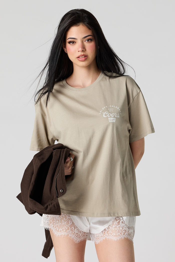 Coors Graphic Boyfriend T-Shirt