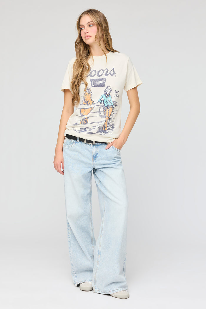Coors Graphic Boyfriend T-Shirt