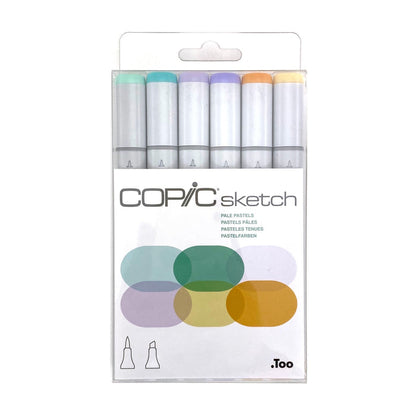 Copic Sketch Markers - Set of 6 - by Copic - K. A. Artist Shop