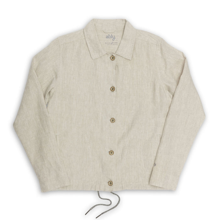 Cora | Women's Linen Woven Jacket