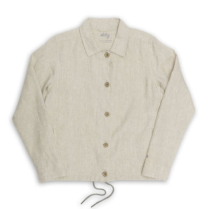 Cora | Women's Linen Woven Jacket