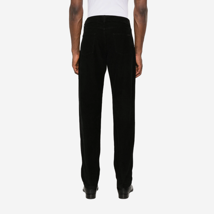 SAINT LAURENT CORDUROY PANTS BLACK