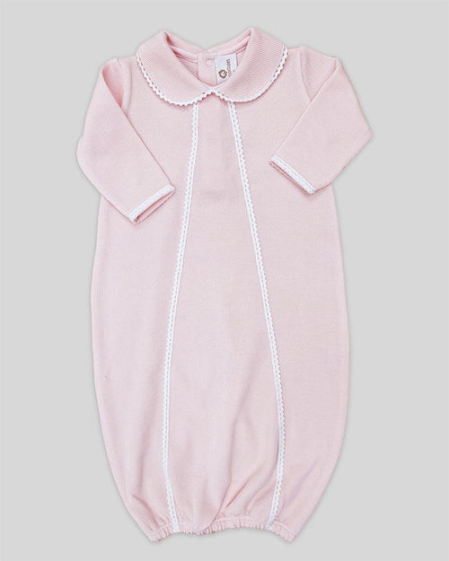 Cotton Peru Milan Special Knit Gown-Pink