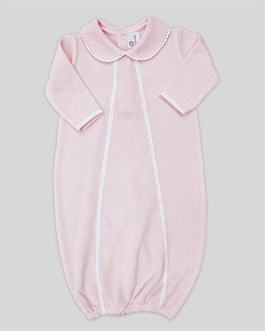 Cotton Peru Milan Special Knit Gown-Pink