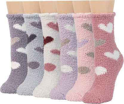 Cozy Heart Socks