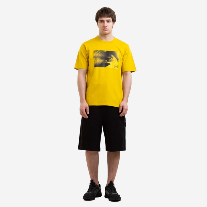 CP COMPANY METROPOLIS BLACK SHORTS