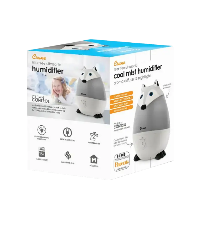 Crane Adorable Ultrasonic Cool Mist Humidifier (3)