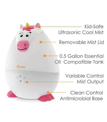 Crane Adorable Ultrasonic Cool Mist Humidifier (6)