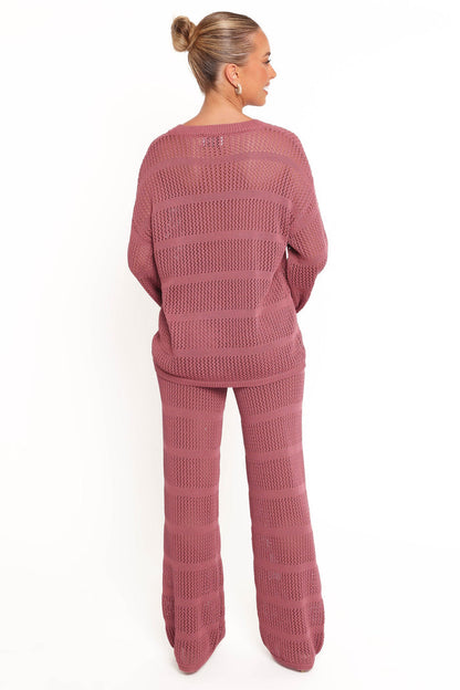 Petal and Pup USA BOTTOMS Crawford Pant - Rose