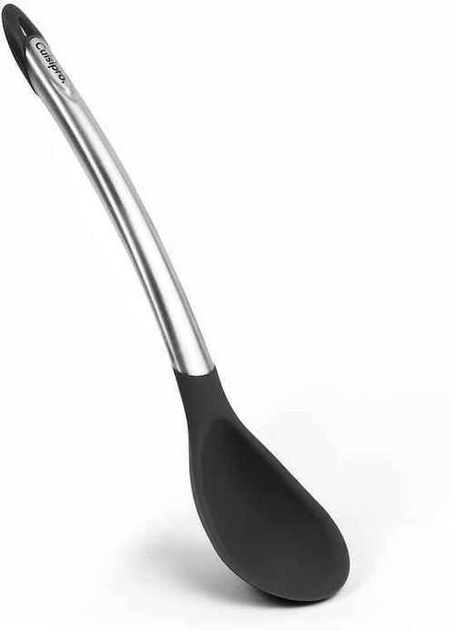 Cuisipro - 12" Black Silicone Spoon (30.5 cm) - 711250302