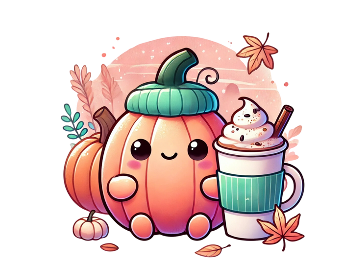 Cute Pumpkin Latte Pumpkin Spice Tee