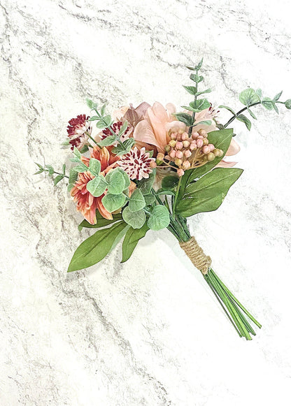 Dahlia and Eucalyptus Market Bouquet